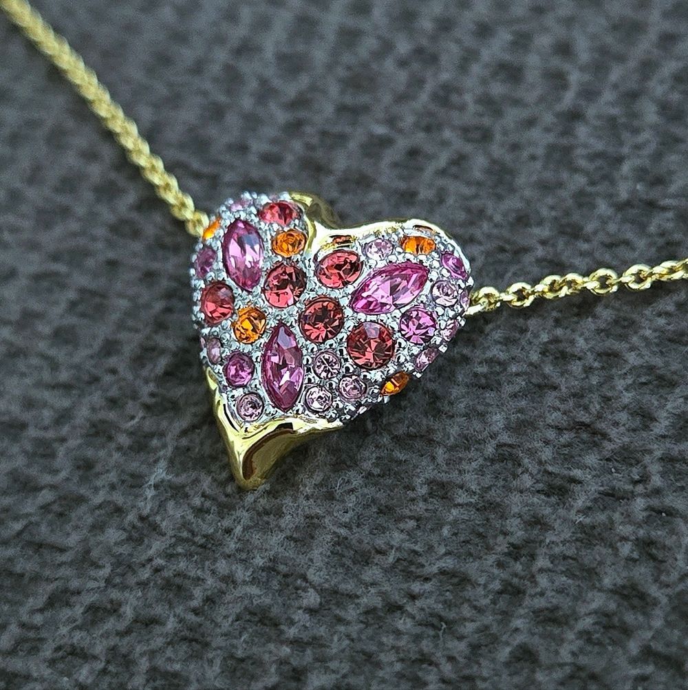 Alexis Bittar "Solanales" Crystal💎 Heart🩷 Pendant Necklace - NWT - Picture 5 of 16
